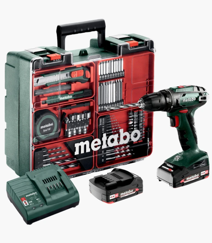 bs_18_set Акумуляторний шуруповерт Metabo BS 18 Mobile Workshop(Мобільна майстерня) - Зображення 1