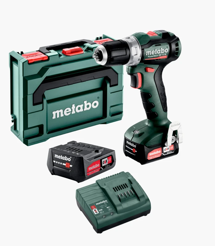 powermaxx_bs_12_bl Дриль-шуруповерт акумуляторний Metabo PowerMaxx BS 12 BL - Зображення 1