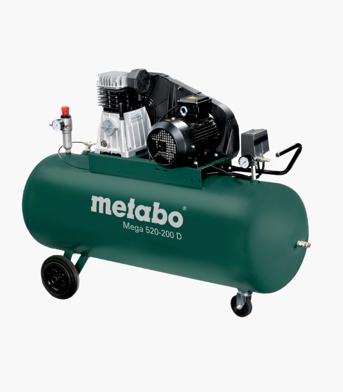 mega_520_200_d_601541000_ Компресор Metabo Mega 520-200 D - Зображення 1