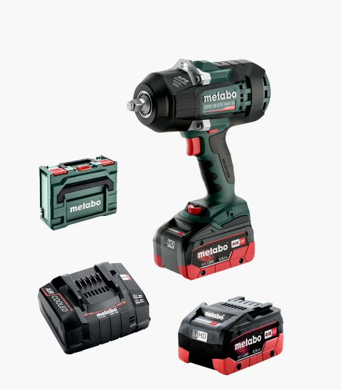 ssw_18_ltx_1450_bl_602401660_ Гайковерт Metabo SSW 18 LTX 1450 BL - Зображення 1