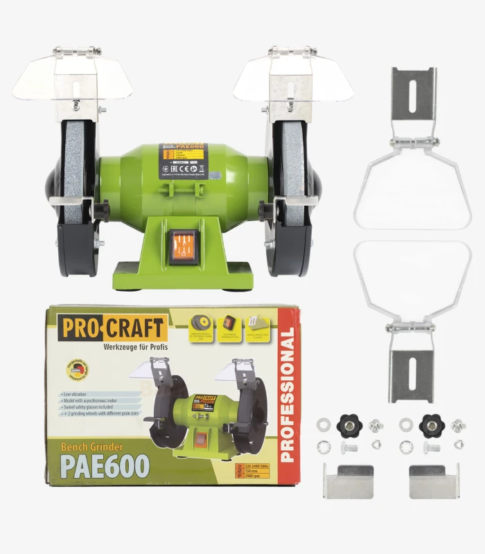 procraft-pae-600 Точильний верстат Procraft PAE600 (150 мм) - Зображення 1